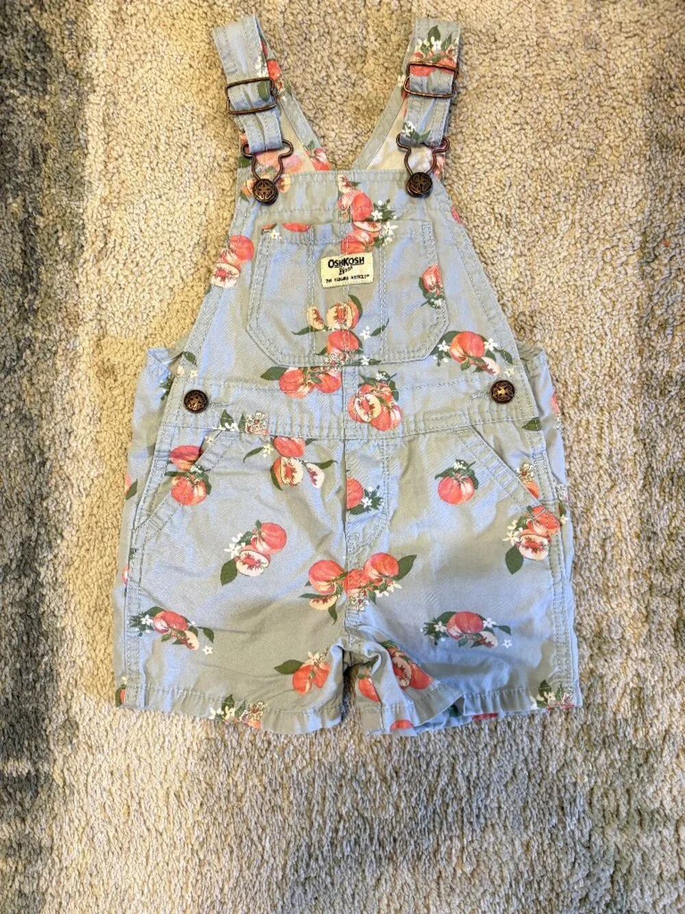 Girls 3 Toddler OSH KOSH B’GOSH Shortalls